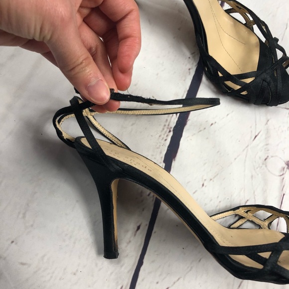 Kate Spade Black Strapy Heels - Picture 8 of 8